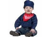 Babykostuum: boerenkiel