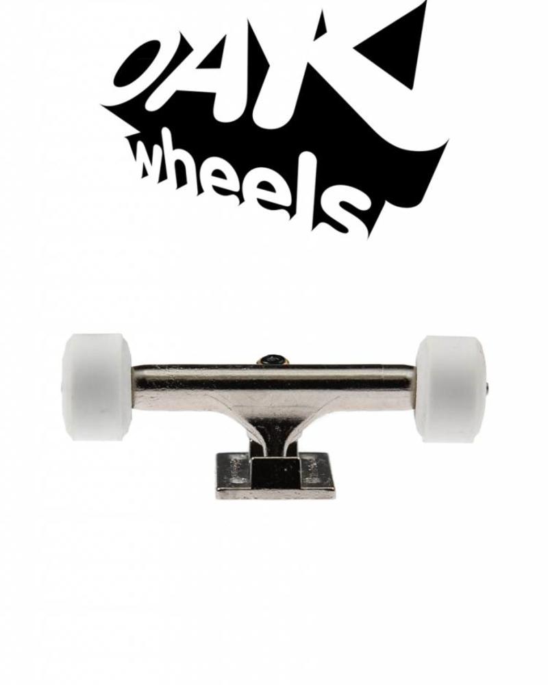 Oak Wheels RV2 White Fingerboardstore