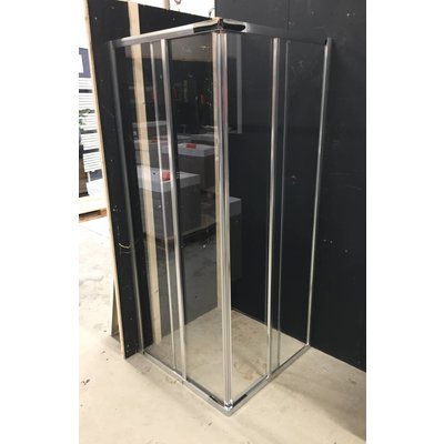 Sanitairstunthal Douchecabine 80-90x185 cm hoekinstap