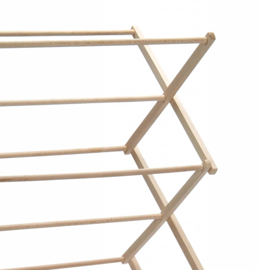 Beech Wooden Clothes Drying Rack Pantoufle