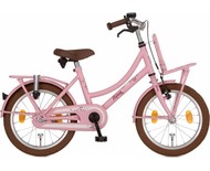 Alpina kinderfietsen Alpina Cargo meisjesfiets met voordrager 16" Light Pink Matt 4+ Alpina kinderfietsen Alpina Cargo meisjesfiets met voordrager 16" Light Pink Matt 4+