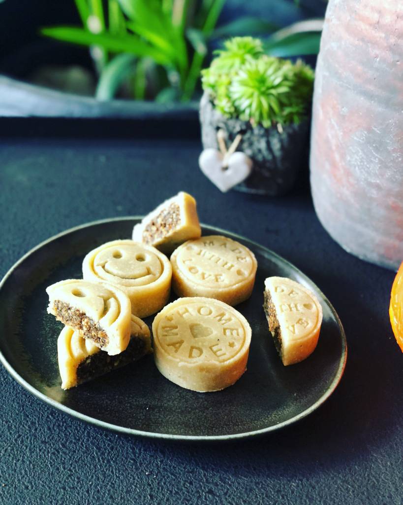 Marsepein walnoot venkel snack