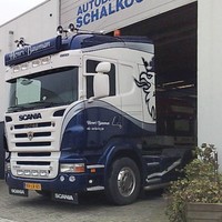 Zonneklep type 1-C voor Scania R-serie met Highline cabine Zonneklep type 1-C voor Scania R-serie met Highline cabine