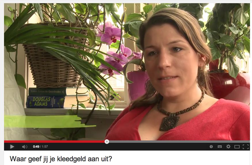 Kinderen over hennep kleding