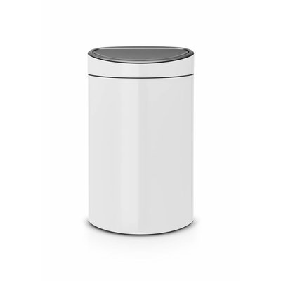 Brabantia Touch Bin - afvalverzamelaar - 40 liter - white