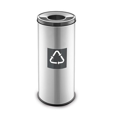 Easybin Eco flex round - 45 liter - grey
