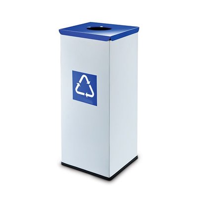 Easybin Eco flex square - 45 liter - blue
