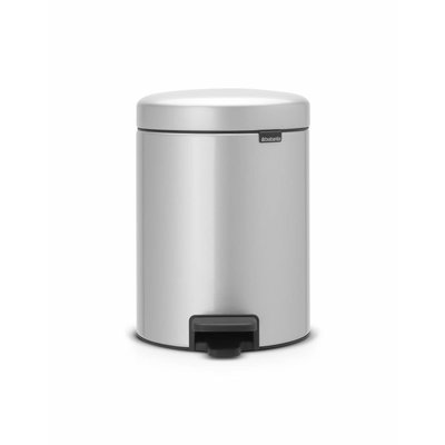 Brabantia Newicon pedaalemmer - 5 liter - metallic grey