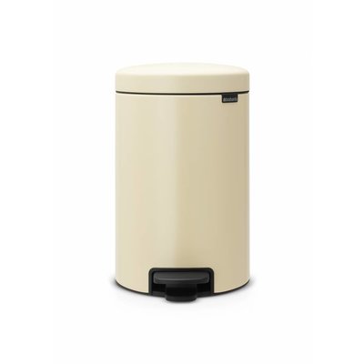 Brabantia Newicon pedaalemmer - 12 liter - almond