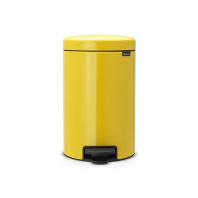 Brabantia Newicon pedaalemmer - 12 liter - daisy yellow
