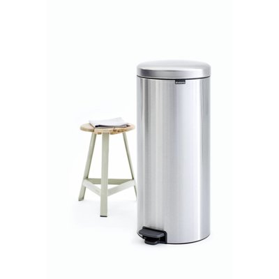 Brabantia Newicon pedaalemmer - 30 liter - matt steel