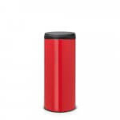 Brabantia Flipbin - 30 liter - passion red/dark grey deksel
