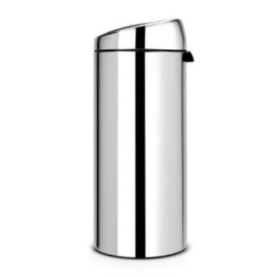Brabantia Touch Bin - afvalverzamelaar - 30 liter - brillant steel