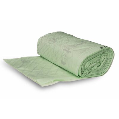 De Bries Biobag - 30 liter - 1 rol - zonder sluiting - sterbodem