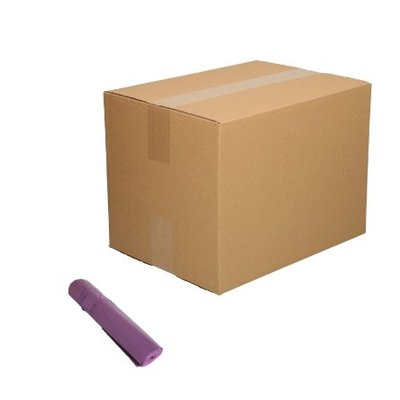 Afvalzak 70x110cm - 1 doos - 110 liter - paars