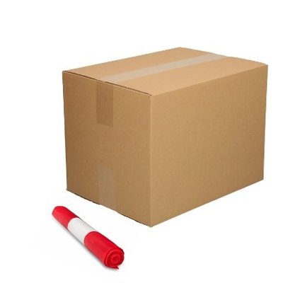 De Bries Afvalzak 70x110cm -110 liter - rood - T30