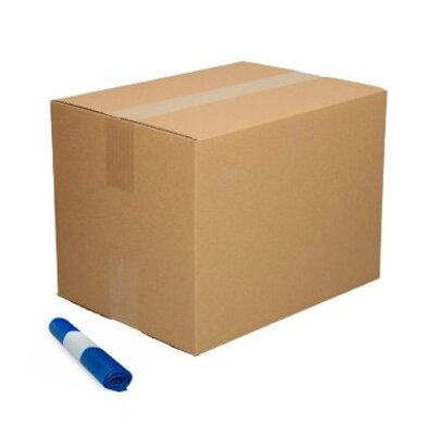 De Bries Afvalzak 70x110cm -110 liter - blauw - T30