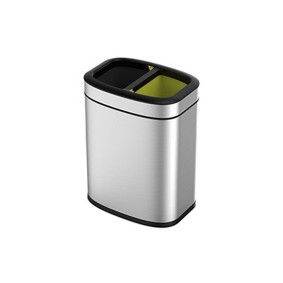 Eko OLI-Cube - 10+10 liter - Mat RVS
