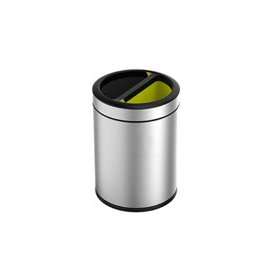 Eko Round - 5+5 liter - Mat RVS