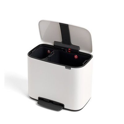 Bo Touch Bin 11L + 23L White