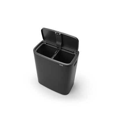 Bo Touch Bin 2x 30L Matt Black