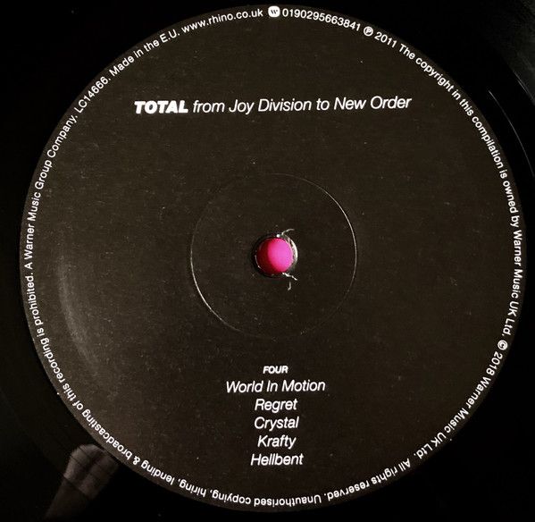 New Order Total From Joy Division