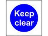 Keep clear