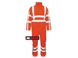 Regen en doorwerkoverall RWS EN471 fluor oranje