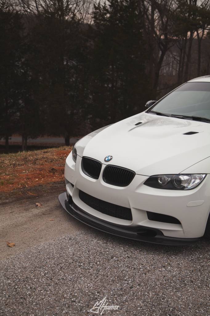 Carbon GT4 voorlip splitter BMW E90 E92 E93 M3