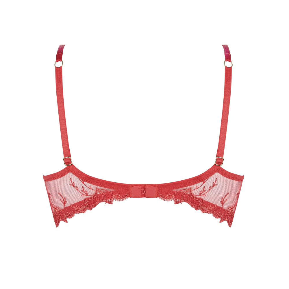 Lise Charmel Lingerie Source Beaut Push Up Bh Rood Ach Italian Design Fashion Beauty