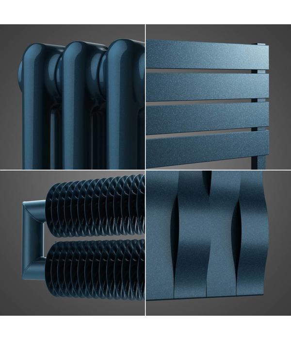 Designer radiators Blue interiors HOTHOT RADIATORS
