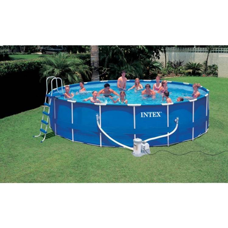 Intex Metal Frame Pool 732 x 132 cm Destination Beach