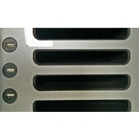 C14; robuuste koffer voor 30 iPad Air en 10"-11" tablets, koffer/kar op wieltjes met slot voor transport