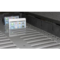 C14; robuuste koffer voor 30 iPad Air en 10"-11" tablets, koffer/kar op wieltjes met slot voor transport