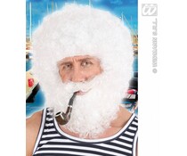 Feestpruik Witte Harry Feestpruik Witte Harry