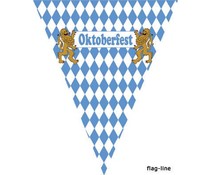 Oktoberfest vlaggenlijn Oktoberfest vlaggenlijn