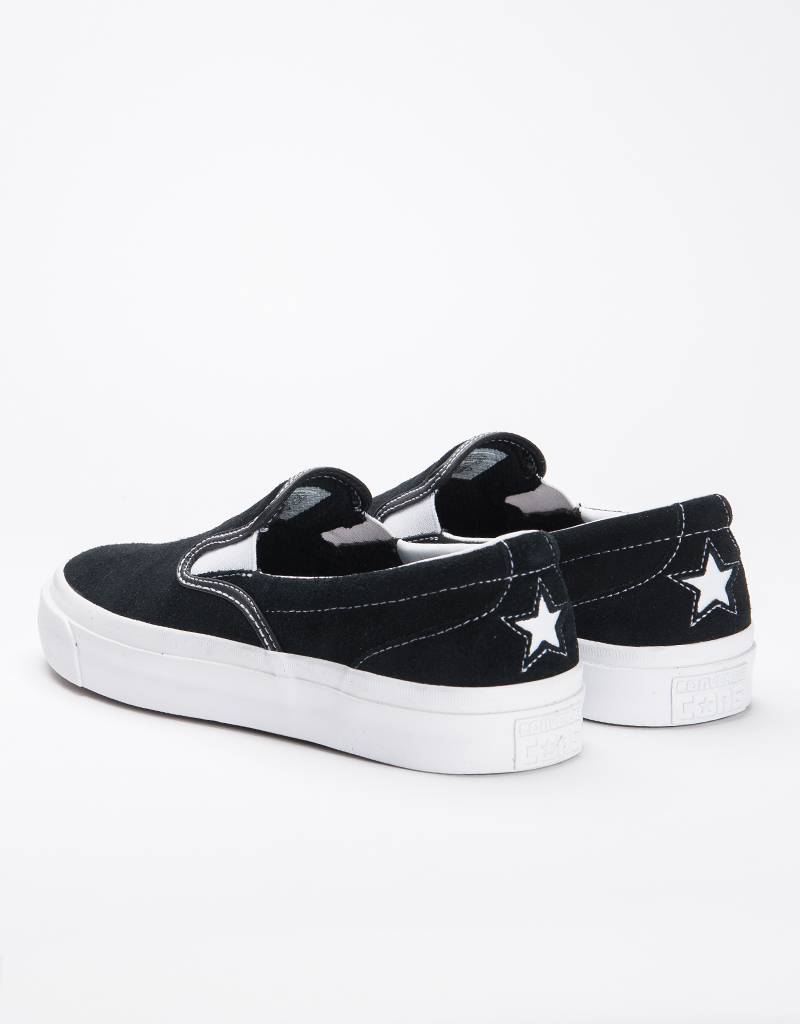 converse slip on one star