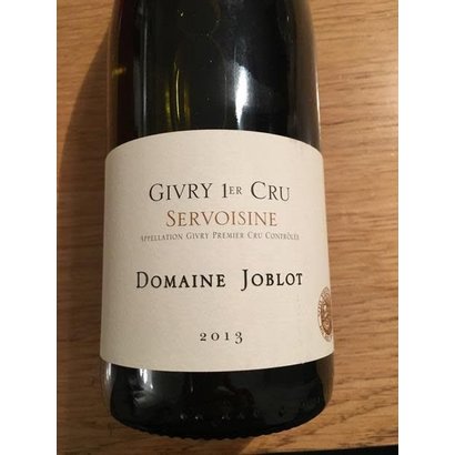 Givry 'Clos de la Servoisine' 1er Cru 2013 Joblot