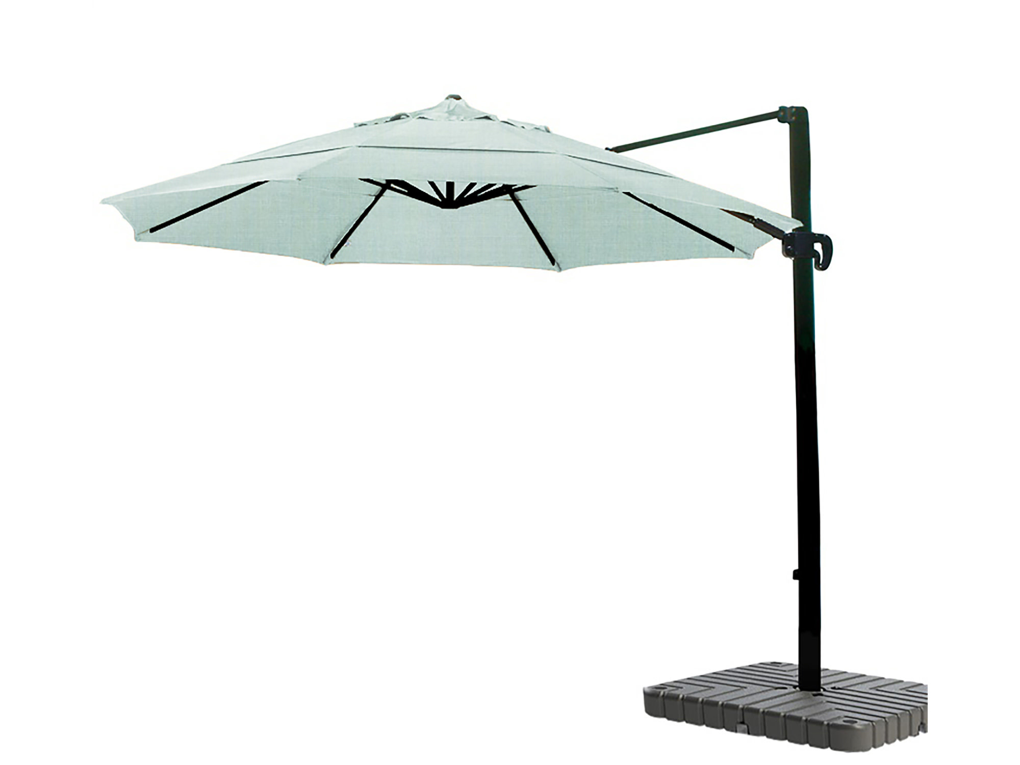 11 Cantilever Crank Lift Bronze Patio Umbrella Spa Gotcha