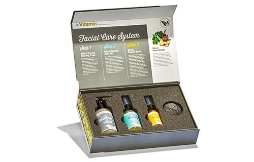 Invitamin Invitamin charcoal gezicht care systeem Invitamin Invitamin charcoal gezicht care systeem