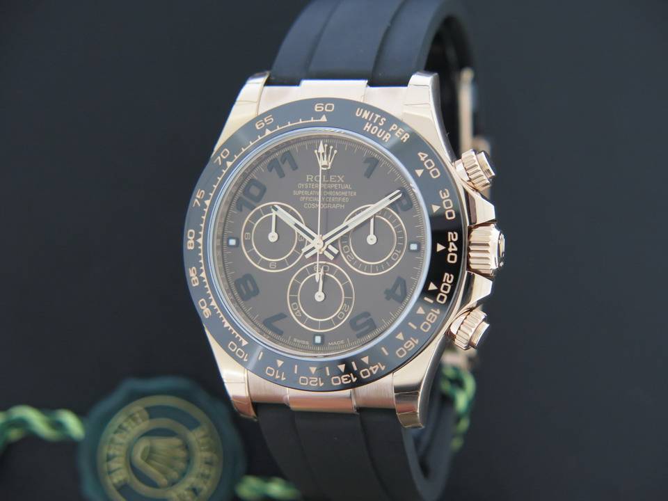 Rolex Rolex Oyster Perpetual Cosmograph Daytona Everose Rubber Strap
