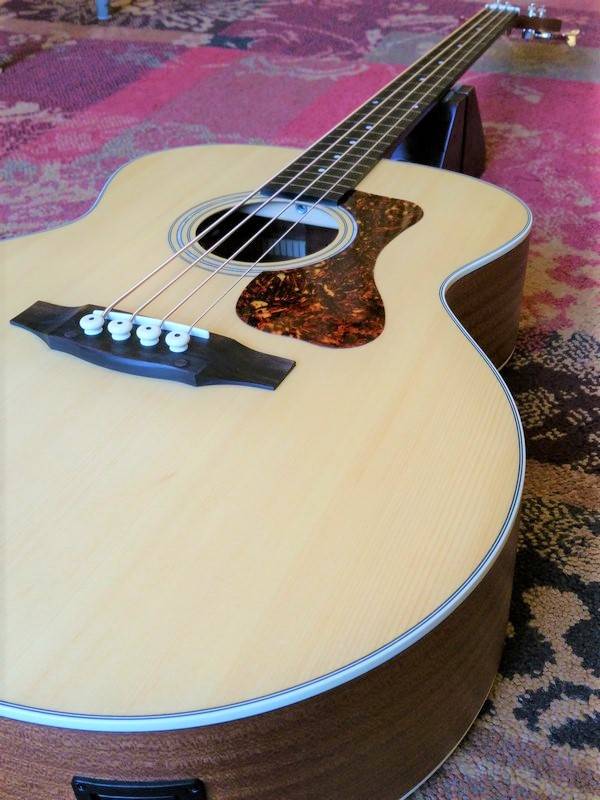 Guild B240EF Acoustic Fretless Bass Sacksioni