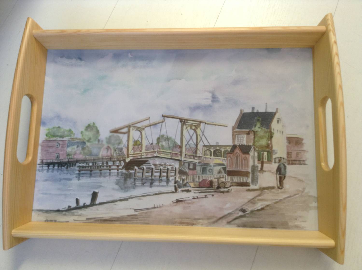 Vroeger was hier een brug