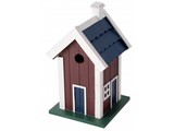Luxus-Design-Villa Vogel in der Farbe Rot (FSC 100%)