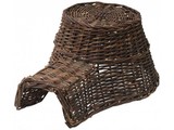 Hedgehog Nest! Speciale marrone cestino di vimini scuro Hedgehog per i ricci (dimensioni 18 x 10 x 23 cm)