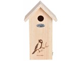 Nestkast koolmees silhouet (afmeting 17 x 14 x 30 cm)