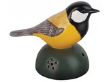 Decorativa con il suono tit chirp (con un rilevatore di movimento e un interruttore on / off)