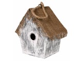 Kaufen Sie preiswertes Vogelhäuschen? Birdhouse "Witch House" (low-Modell, aus Jute und Zink)