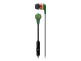 SkullCandy Ink'd 2.0 Rasta met Microfoon