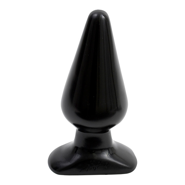 Koop Classic Butt Plug Smooth Large Zwart Discreet Bij Hunkie Nl